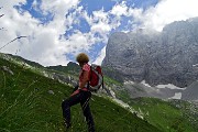 Al Rifugio Albani a scavalco della Valle Azzurra, salita in tutta la sua estensione il 23 giugno 2015 - FOTOGALLERY